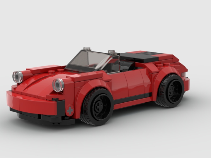 PORSCHE 911 cabrio '80 from BrickLink Studio [BrickLink]