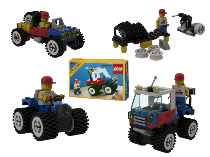 Alternate build Lego set 6641 from BrickLink Studio [BrickLink]