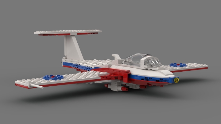 CT-114 Tutor Snowbird from BrickLink Studio [BrickLink]