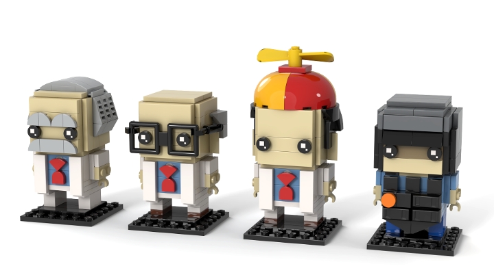 Science Characters from BrickLink Studio [BrickLink]