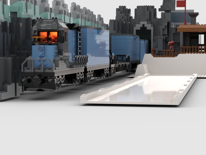 End Of The Line From Bricklink Studio