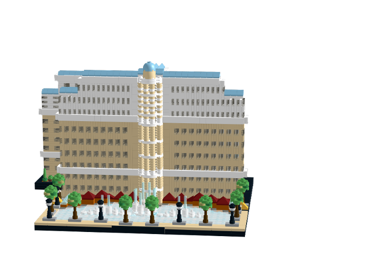 Bellagio Lego from BrickLink Studio