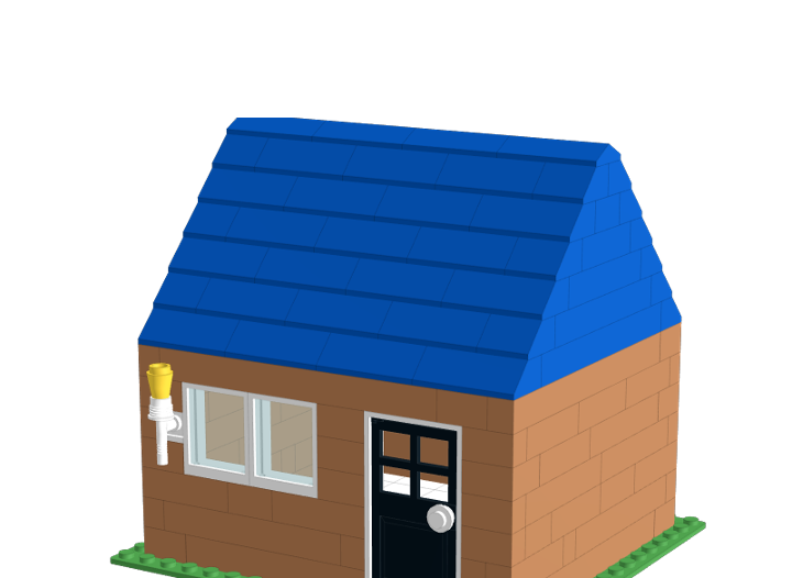 Simple Lego House BrickLink Studio