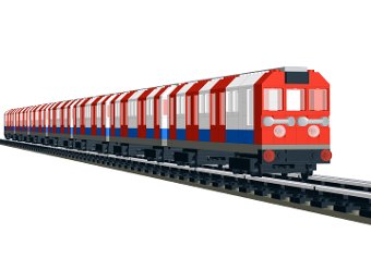 1972 Stock - London Underground Bakerloo Line from BrickLink Studio ...