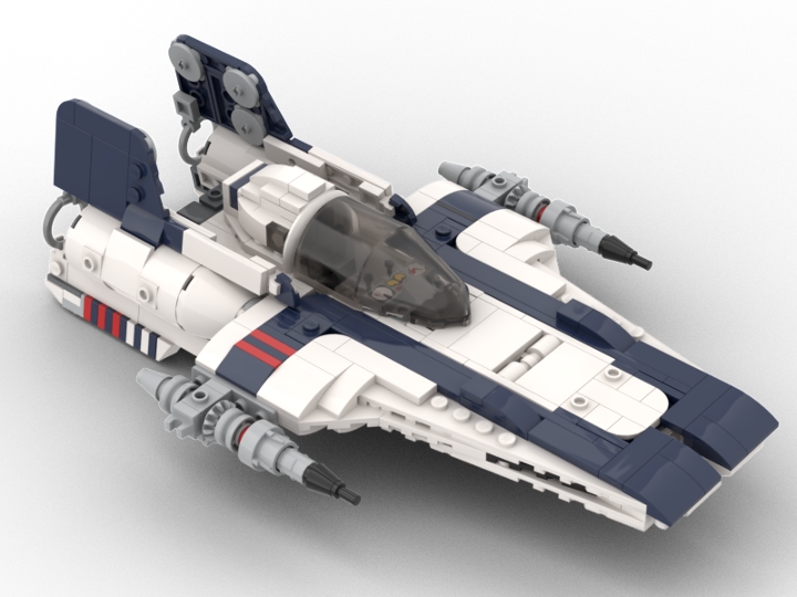 Rz-2 A-wing From Bricklink Studio [bricklink]