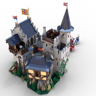 lego castle of lord afol & black knights