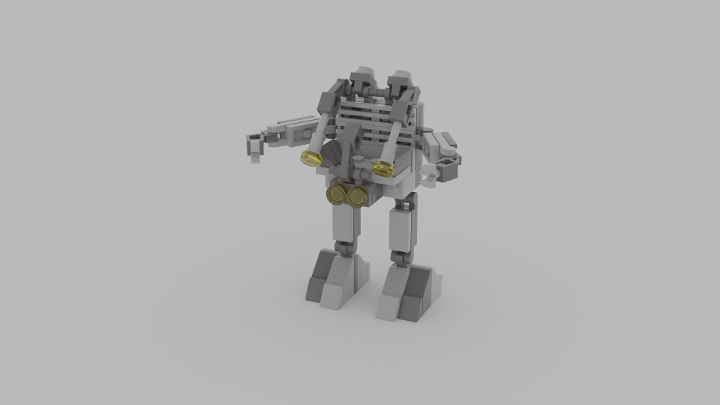 Small Mech from BrickLink Studio [BrickLink]