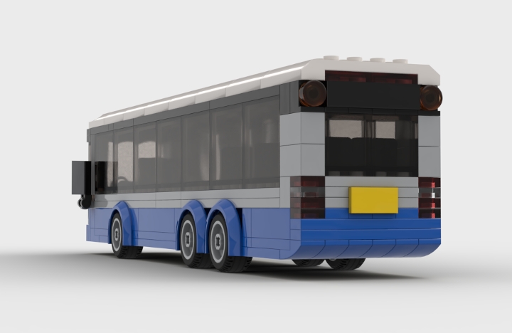 Lego man online bus