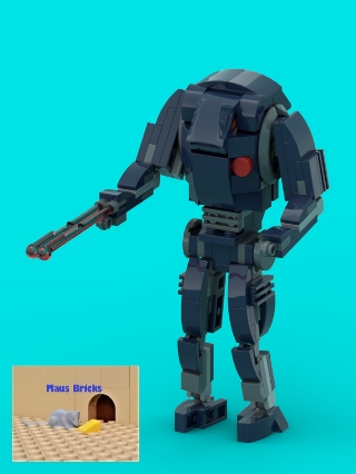 Super Battle Droid from BrickLink Studio