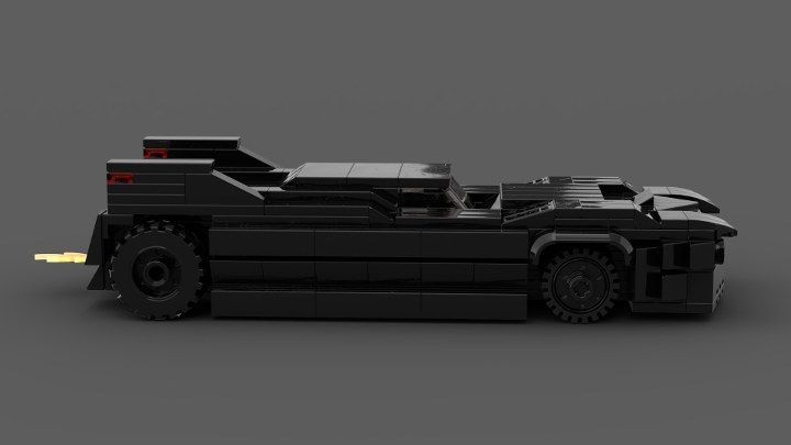 Batmobile 21 from BrickLink Studio LEGO MOC BATMAN