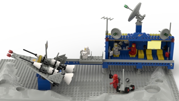 LEGO 6970 Beta-1 Command from BrickLink Studio
