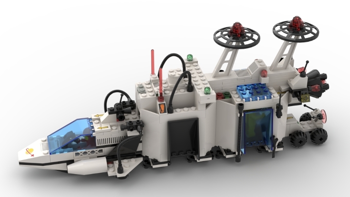 LEGO 6783 Sonar Transmitting Cruiser from