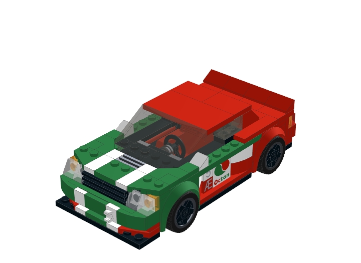 NASCAR 2 from BrickLink Studio [BrickLink]