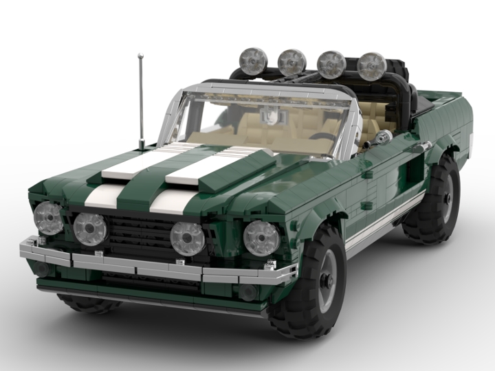 Lego american muscle discount car