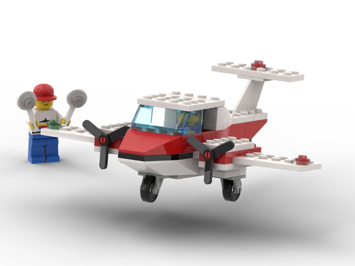 6687 Turbo Prop 1 from BrickLink Studio [BrickLink]