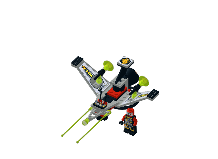 6836 VWing Fighter from BrickLink Studio [BrickLink]