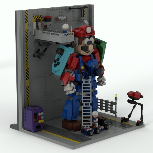 Lego best sale mario mech