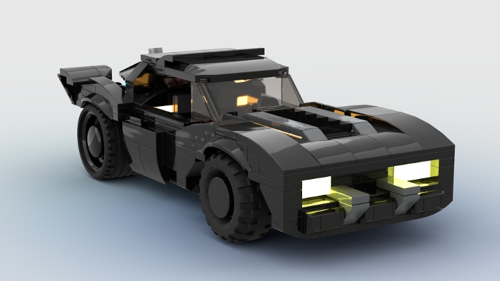 Batmobile 21 from BrickLink Studio