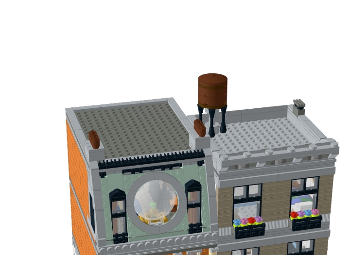 Modular Building Sanctum Sanctorum from BrickLink Studio