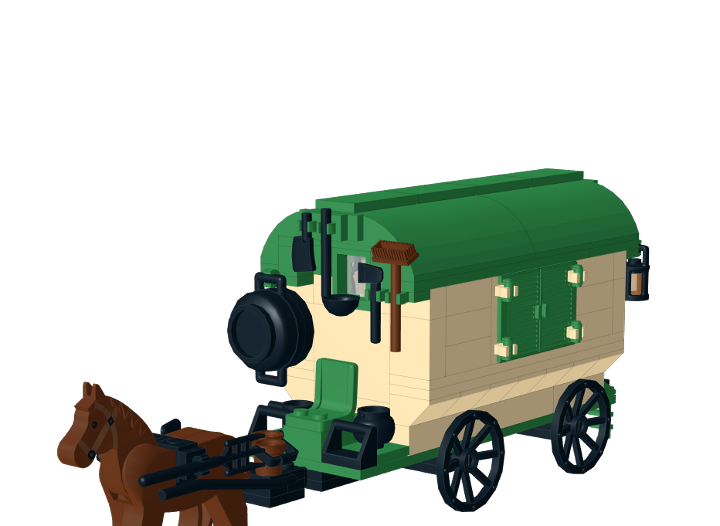 Lego gypsy online caravan