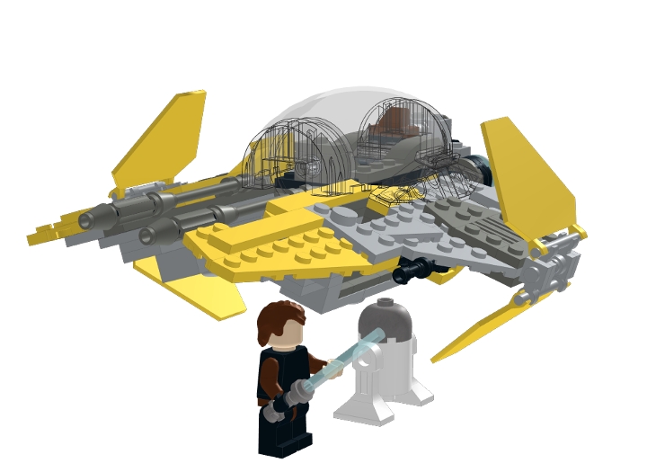 Anakin's Jedi™ Interceptor 75281 | Star Wars™ | Buy online