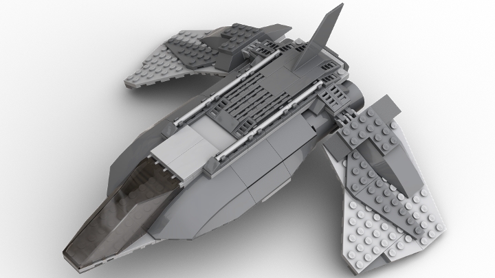 private shuttle from BrickLink Studio [BrickLink]