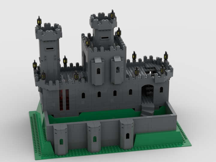 basic castle from BrickLink Studio [BrickLink]