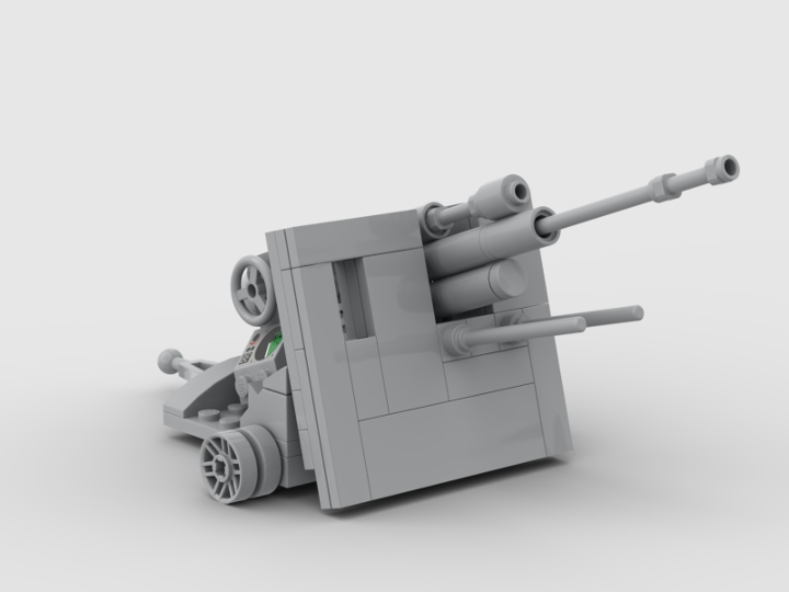 SDF Artillery Cannon (ATDT) from BrickLink Studio [BrickLink]