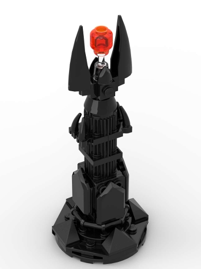Hvor fint Higgins Missionær Sauron Mini Tower from BrickLink Studio