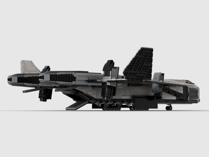 avatar Valkyrie shuttle 11 scale with fully functioning engines that  rotate as well as a ramp and almost complete interior it also has fully  working landing gear that retract quite well surprisingly