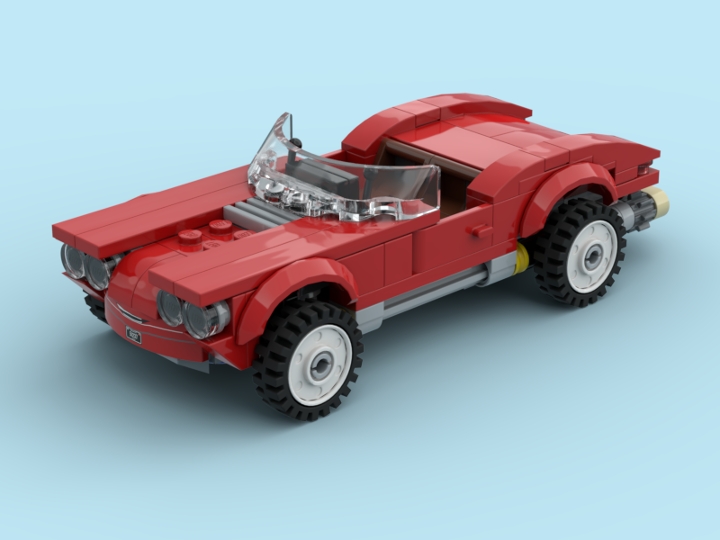 Lola - Phil Coulson's Car From Set 76077 From Bricklink Studio [bricklink]