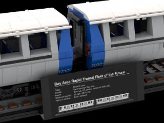 Lego discount bart train