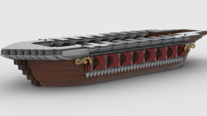 Airship base from BrickLink Studio [BrickLink]