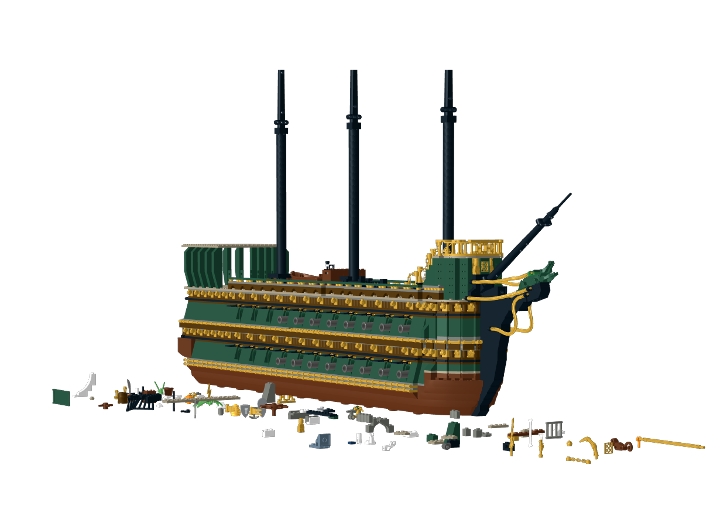 bricklink pirate ship
