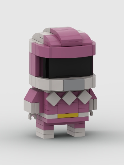 Pink Ranger from BrickLink Studio [BrickLink]