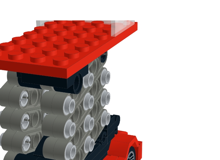 Scissor Lift Car from BrickLink Studio [BrickLink]