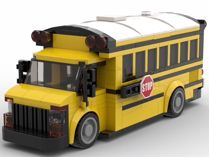 short bus from BrickLink Studio [BrickLink]