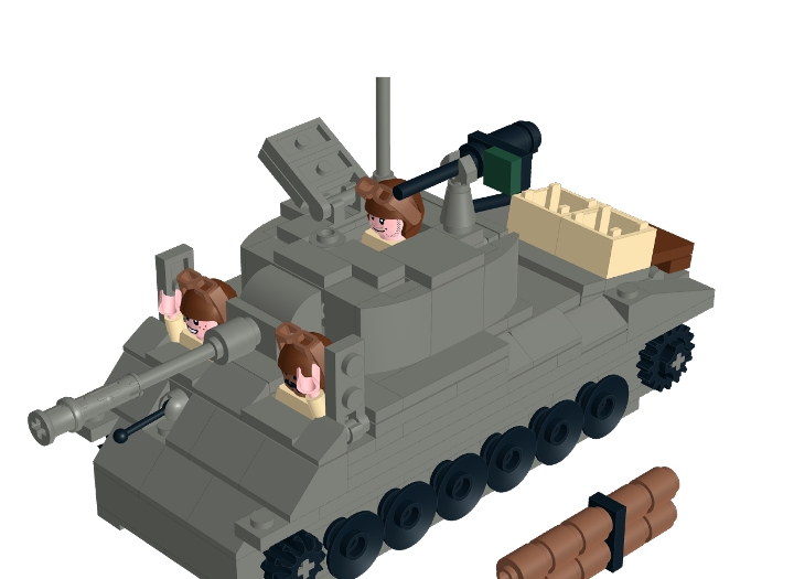 M4 Sherman from BrickLink Studio [BrickLink]