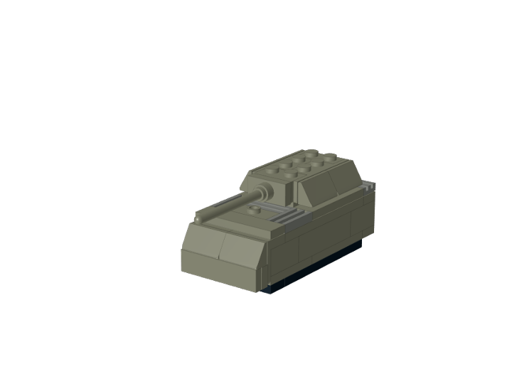 Micro Tank MOC from BrickLink Studio [BrickLink]