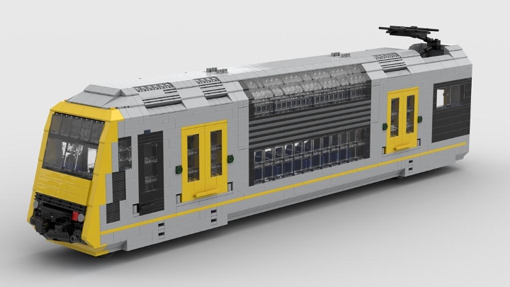 Sydney Trains Tangara (Beta) From BrickLink Studio [BrickLink]