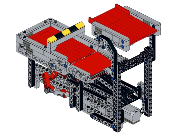 GBC Not Scissor Lift v2 from BrickLink Studio [BrickLink]