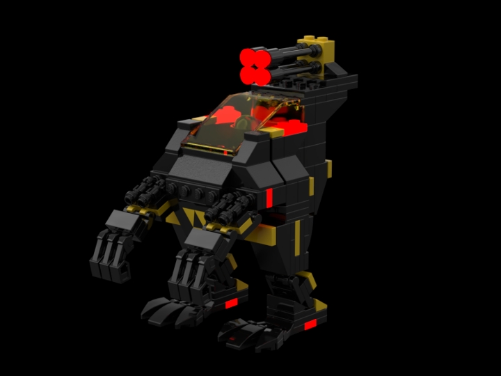 Blacktron Mecha-machine From Bricklink Studio [bricklink]