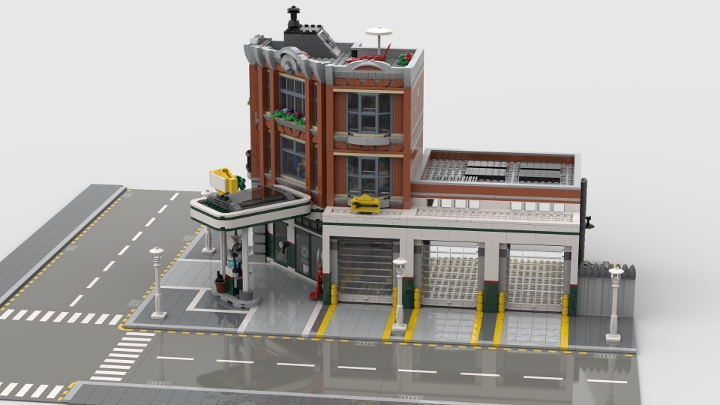 10264 Corner Garage Extention V2 from BrickLink Studio BrickLink