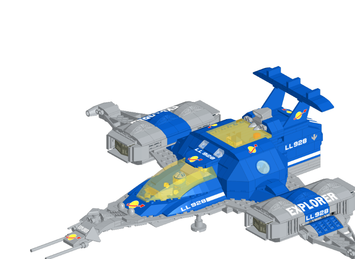 Space Galaxy Explorer Facelift from BrickLink Studio [BrickLink]