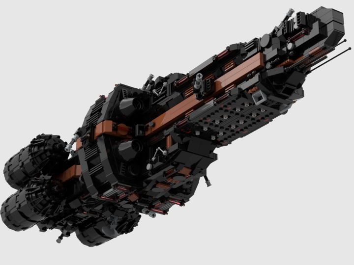 Endurance Class Battleship from BrickLink Studio [BrickLink]