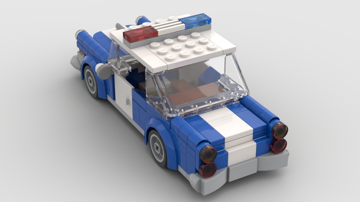 Lego vintage police discount car