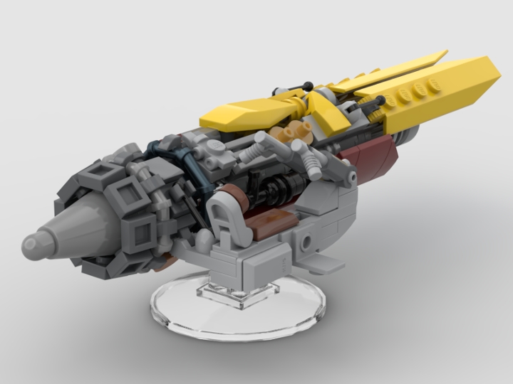 Cobb Vanth s speeder bike from BrickLink Studio BrickLink