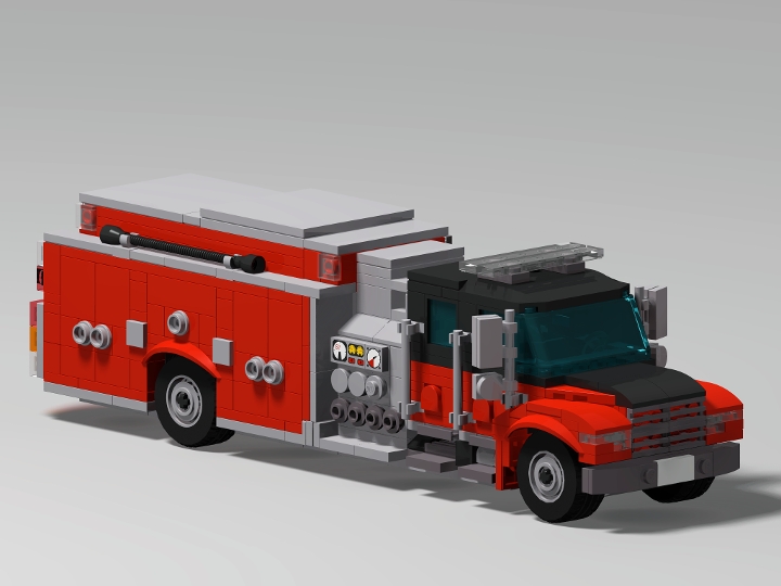 Lego freightliner online truck