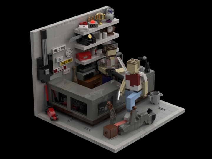 Pulp fiction lego discount set