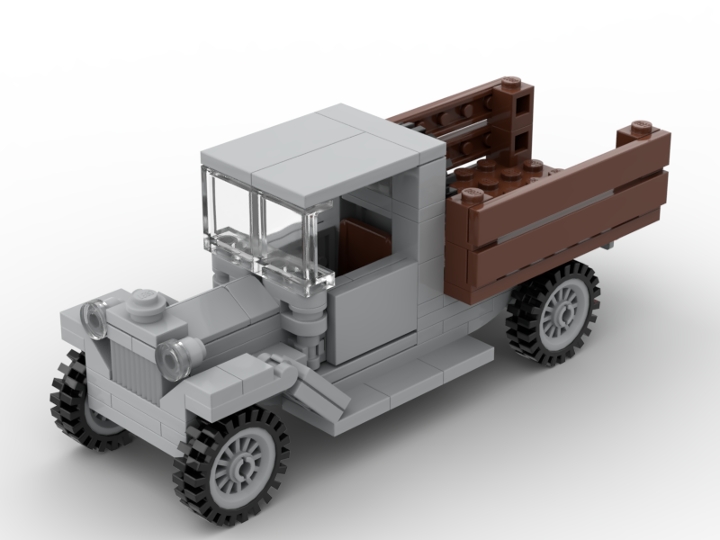 Model T WW1 Truck from BrickLink Studio [BrickLink]